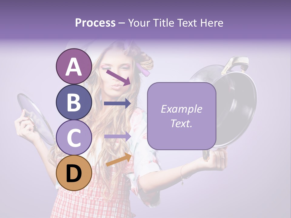 Wife Soup Hair PowerPoint Template