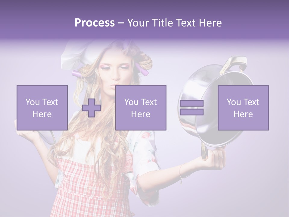 Wife Soup Hair PowerPoint Template