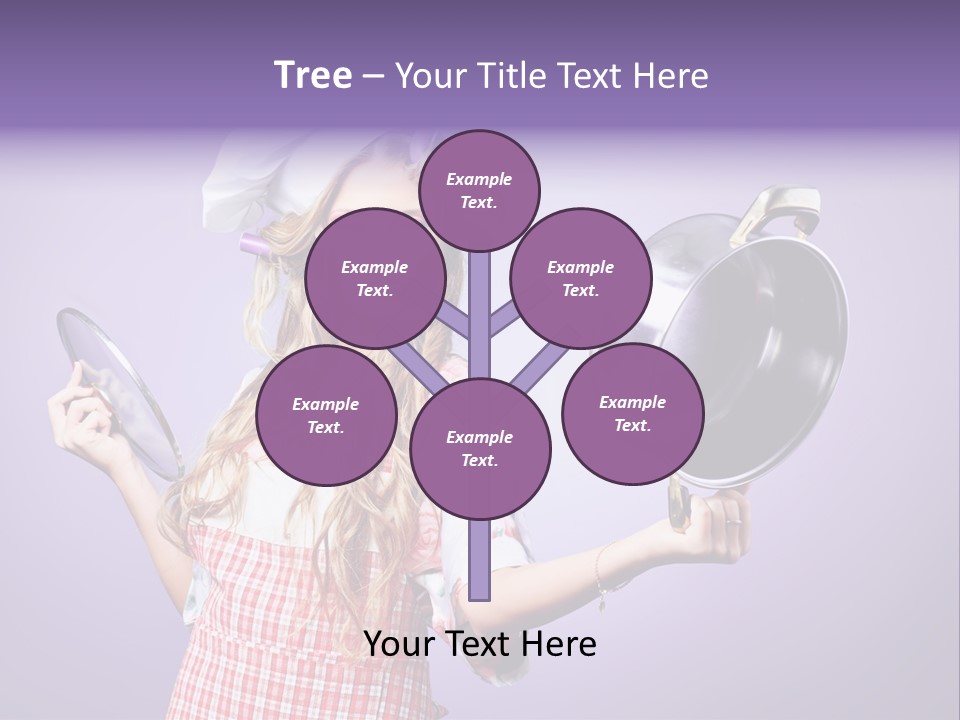 Wife Soup Hair PowerPoint Template