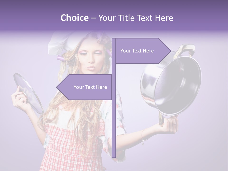 Wife Soup Hair PowerPoint Template