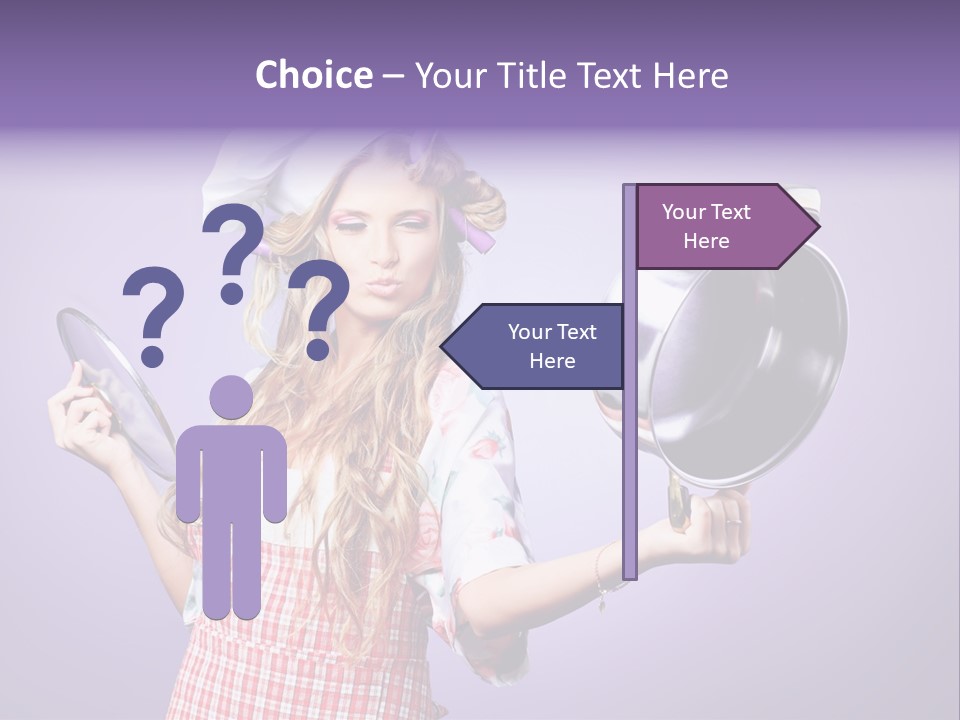 Wife Soup Hair PowerPoint Template