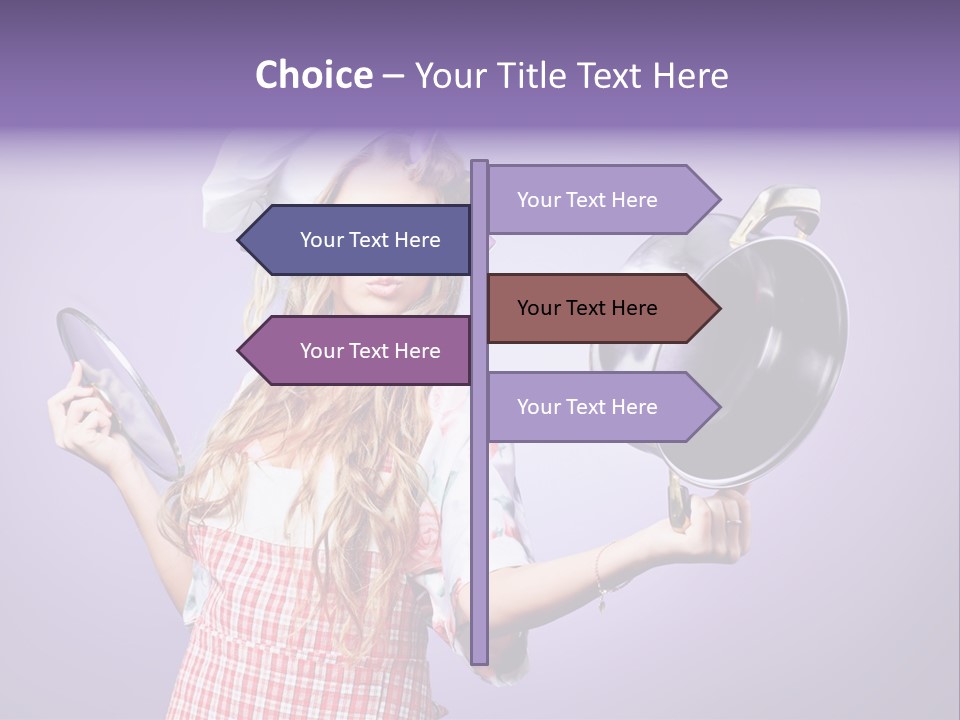 Wife Soup Hair PowerPoint Template