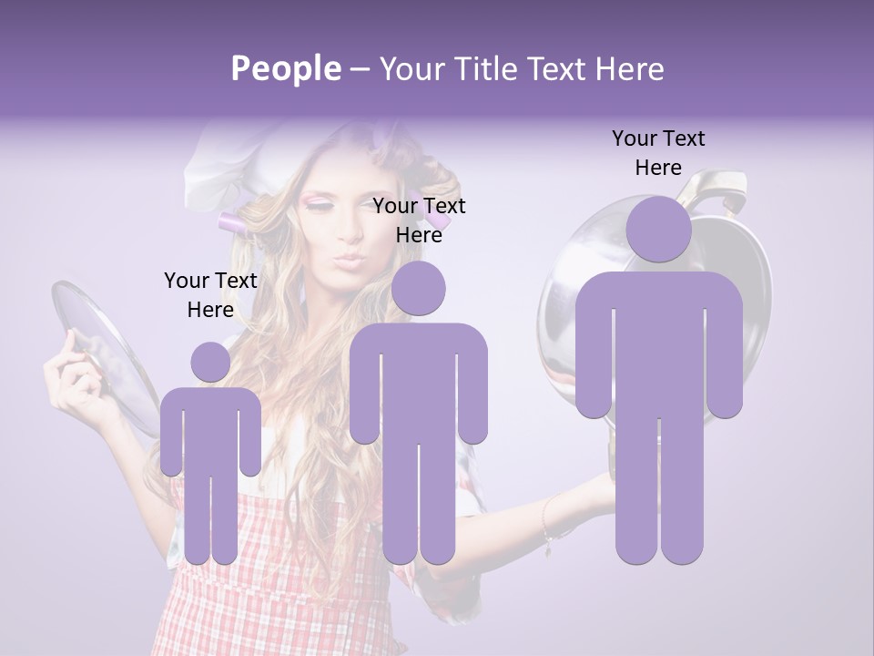 Wife Soup Hair PowerPoint Template