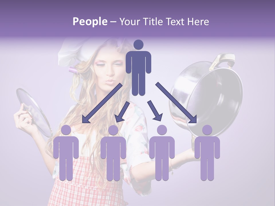 Wife Soup Hair PowerPoint Template