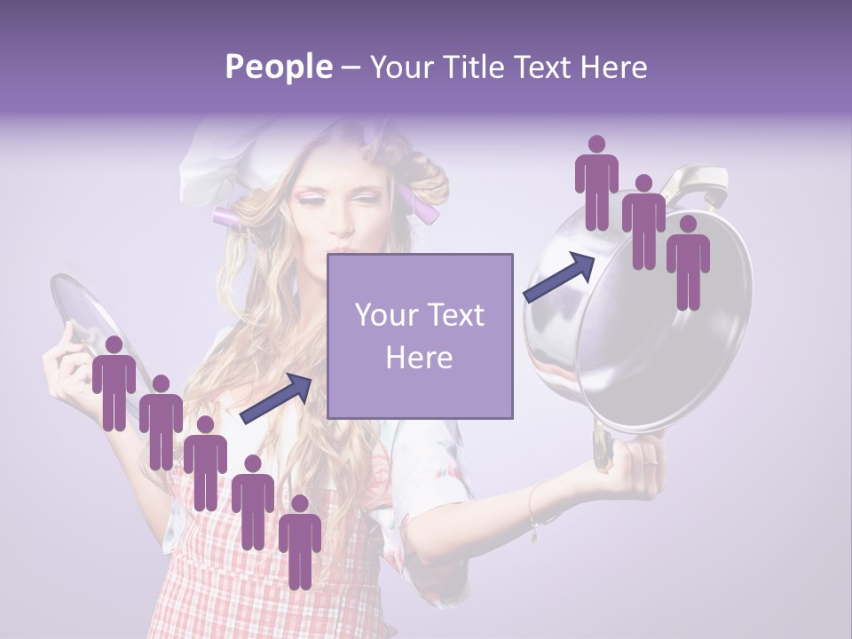 Wife Soup Hair PowerPoint Template