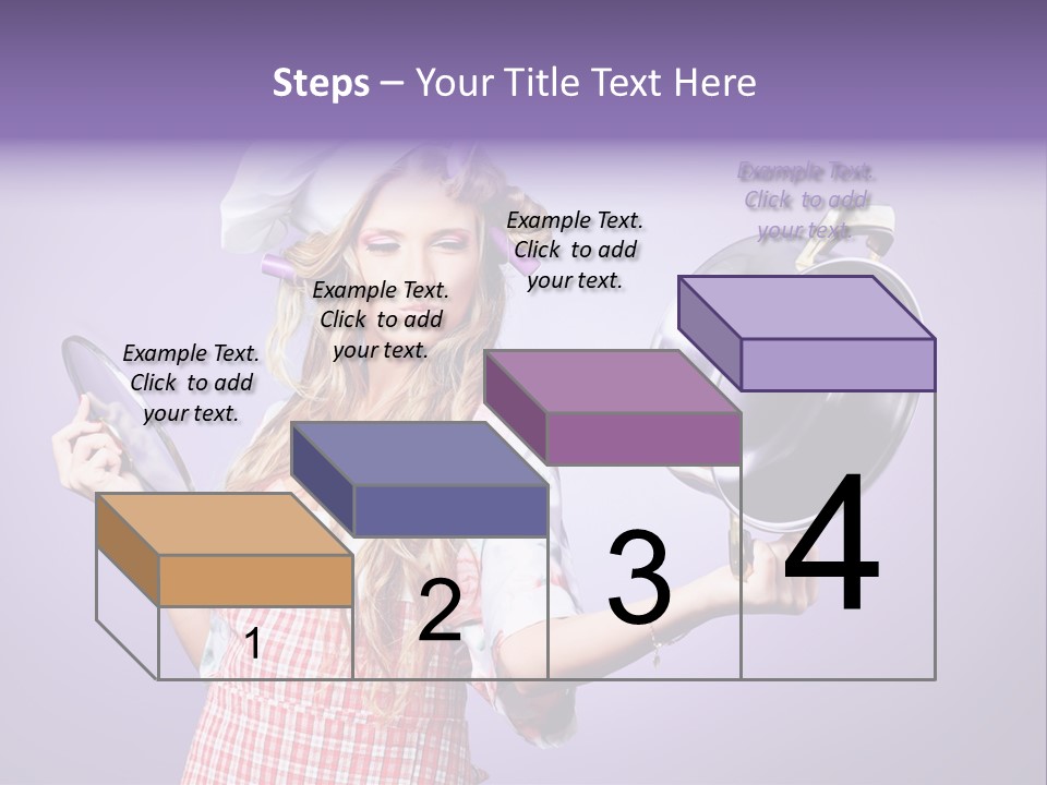 Wife Soup Hair PowerPoint Template