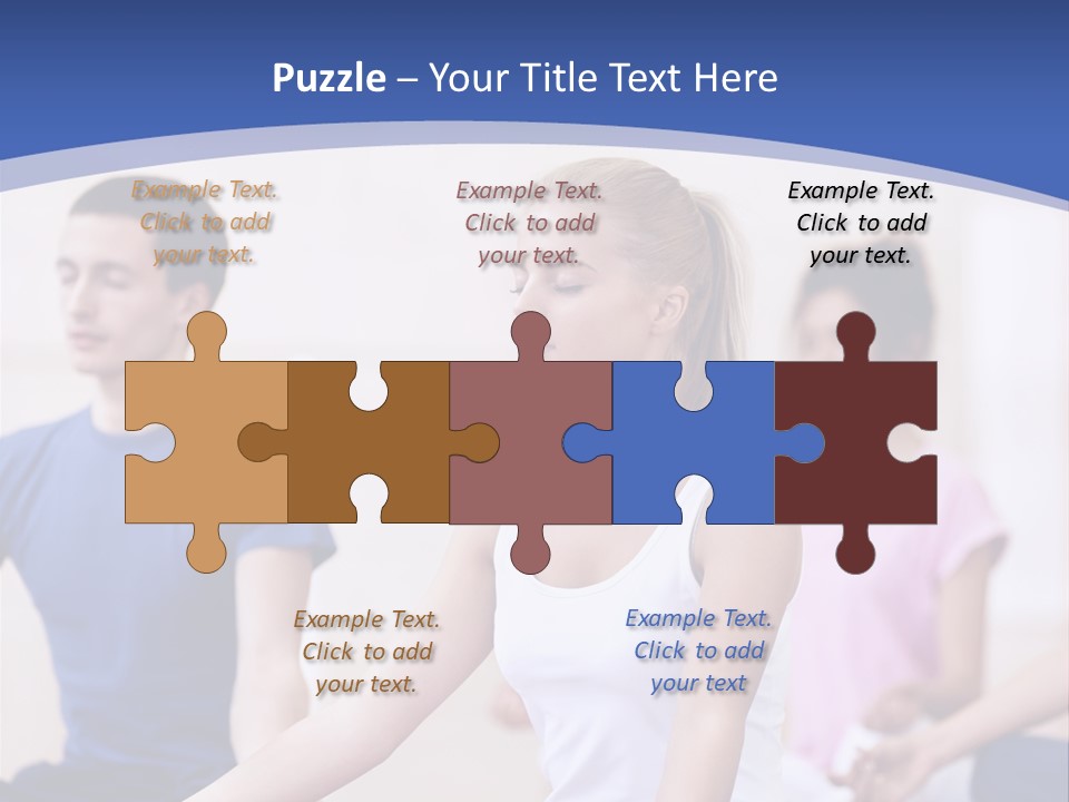 Club People Healthy PowerPoint Template