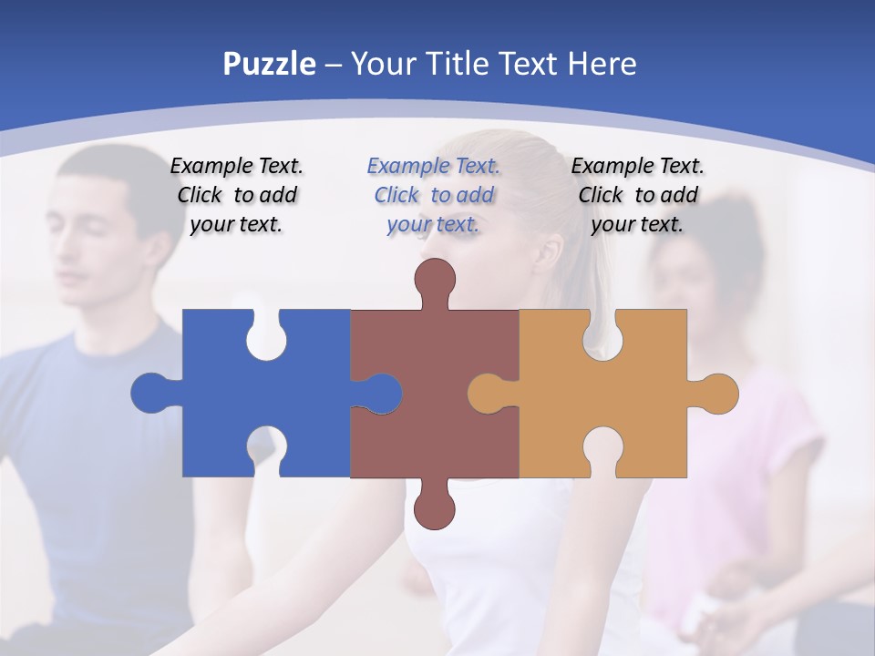 Club People Healthy PowerPoint Template