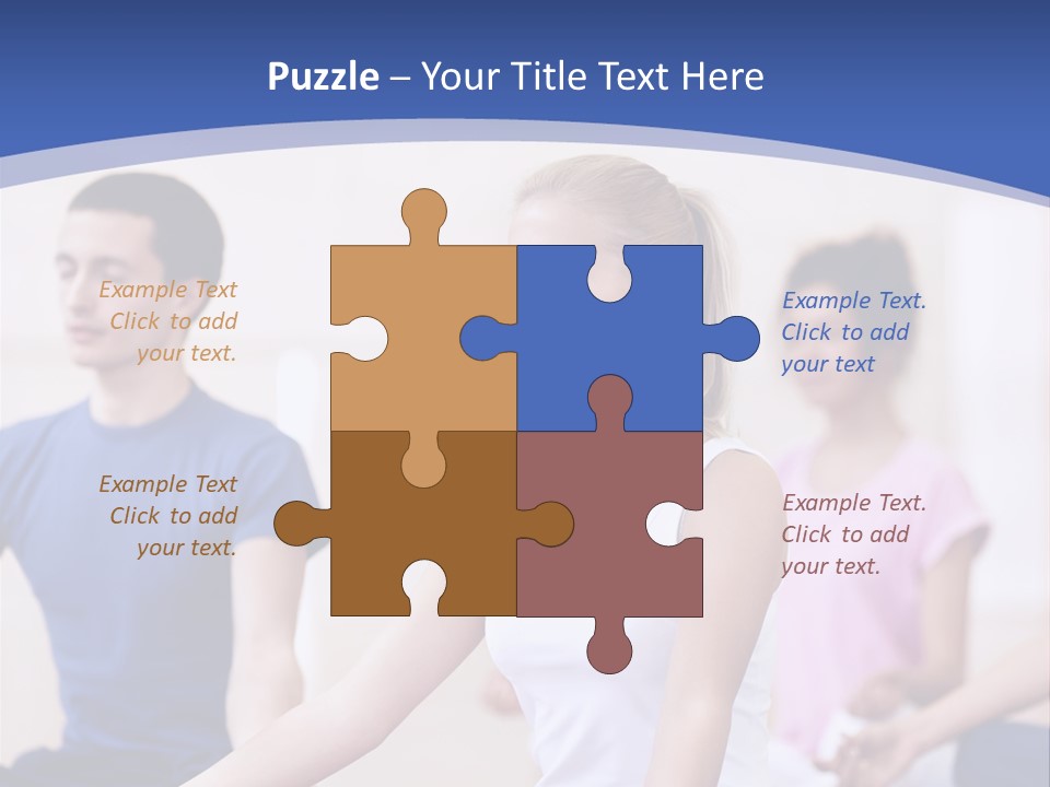 Club People Healthy PowerPoint Template