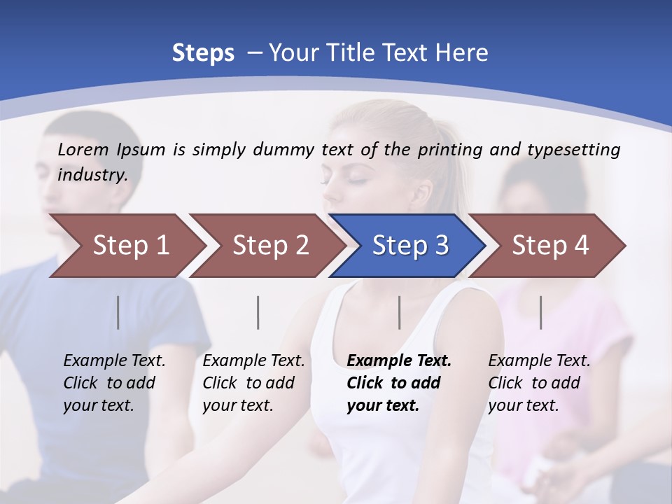 Club People Healthy PowerPoint Template