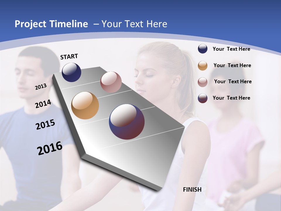 Club People Healthy PowerPoint Template
