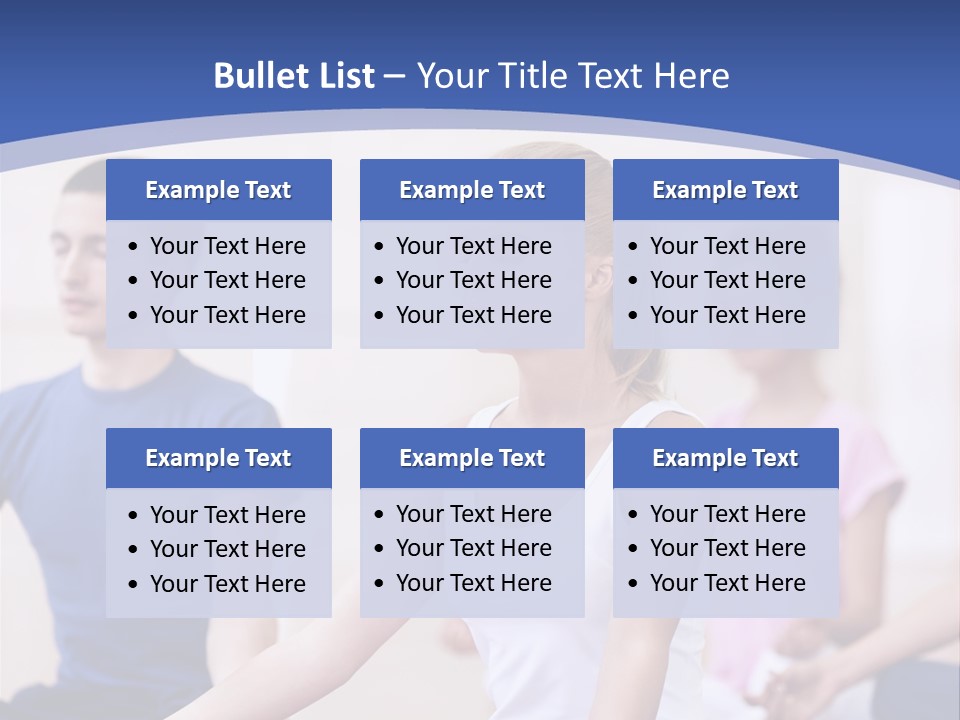 Club People Healthy PowerPoint Template