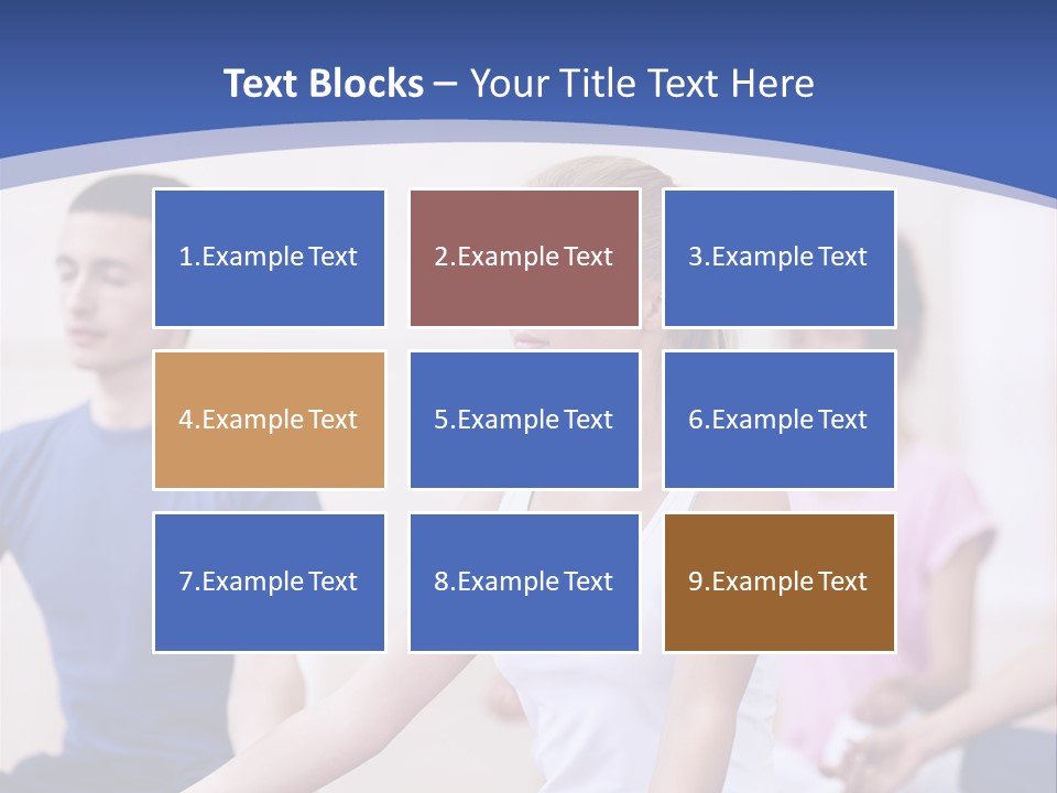 Club People Healthy PowerPoint Template