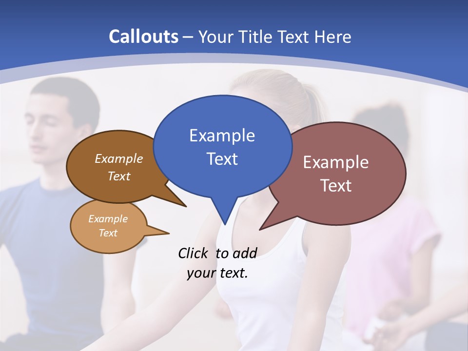 Club People Healthy PowerPoint Template