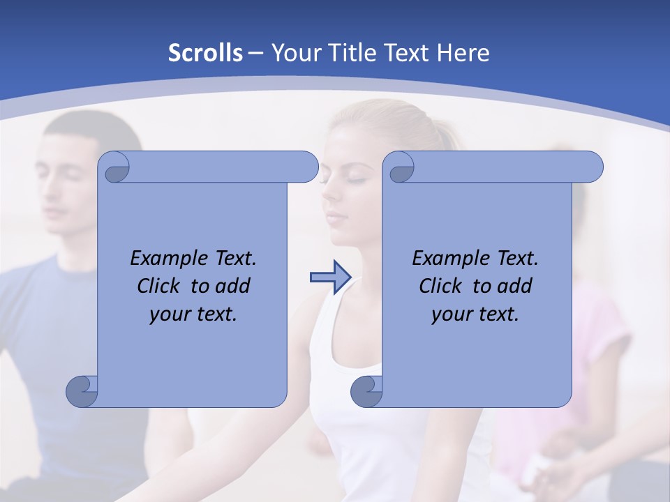 Club People Healthy PowerPoint Template