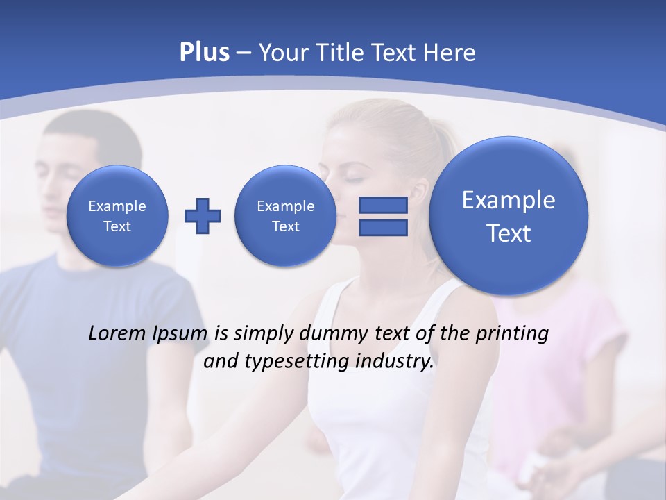 Club People Healthy PowerPoint Template