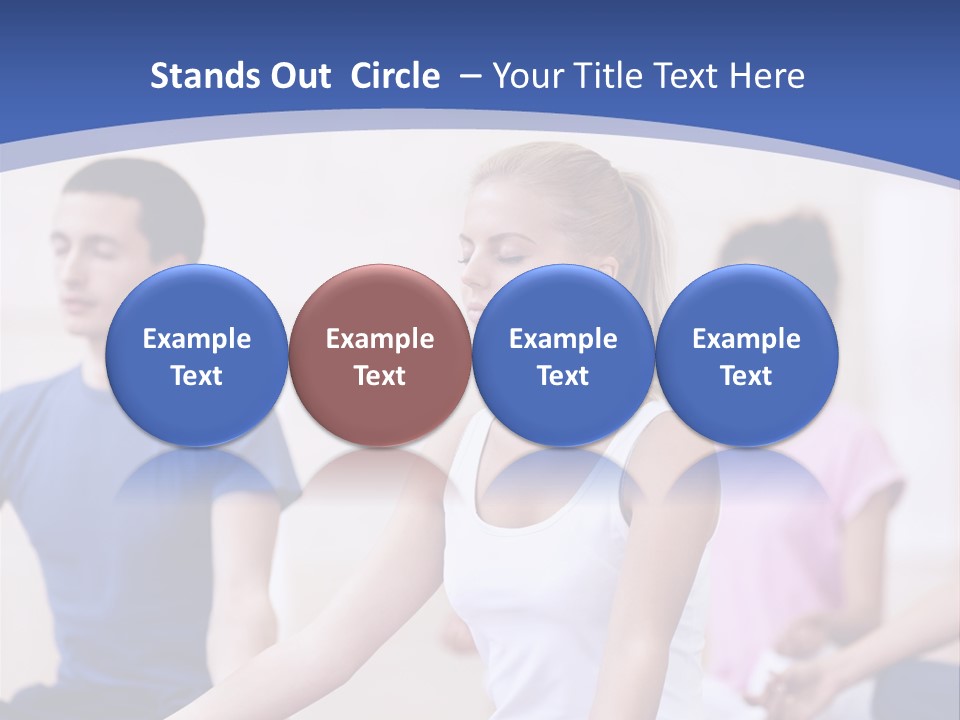 Club People Healthy PowerPoint Template