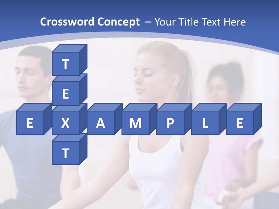 Club People Healthy PowerPoint Template