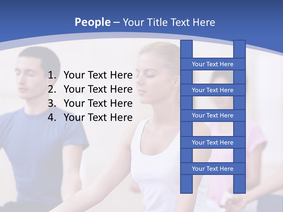Club People Healthy PowerPoint Template