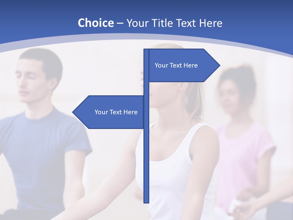 Club People Healthy PowerPoint Template