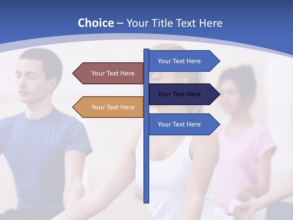 Club People Healthy PowerPoint Template