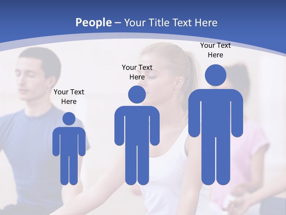 Club People Healthy PowerPoint Template