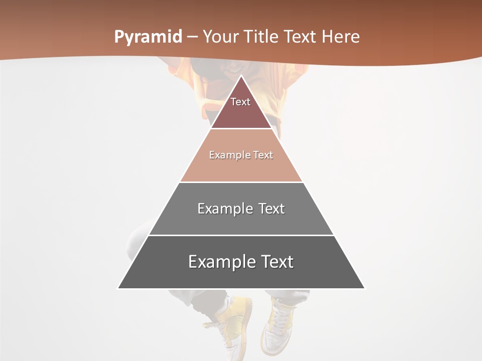 Smile Gymnastic Breakdancer PowerPoint Template