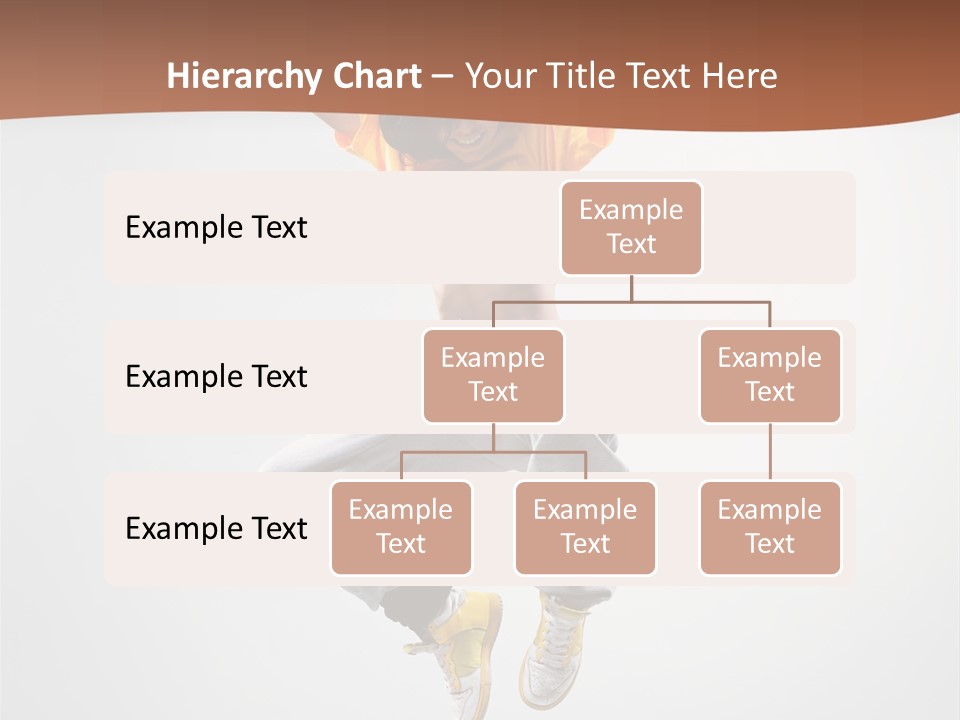 Smile Gymnastic Breakdancer PowerPoint Template