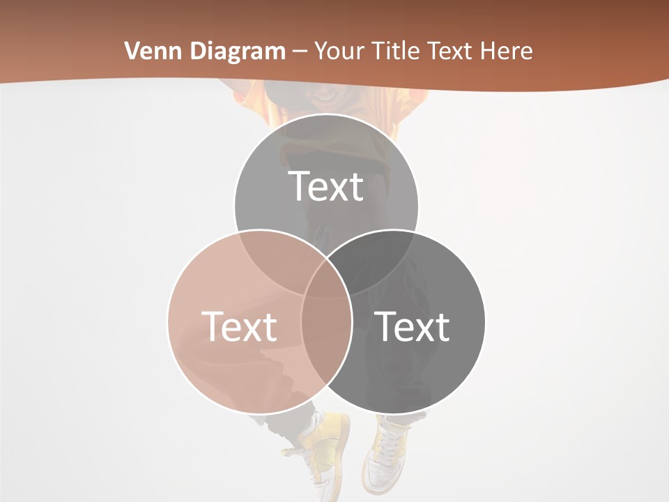 Smile Gymnastic Breakdancer PowerPoint Template