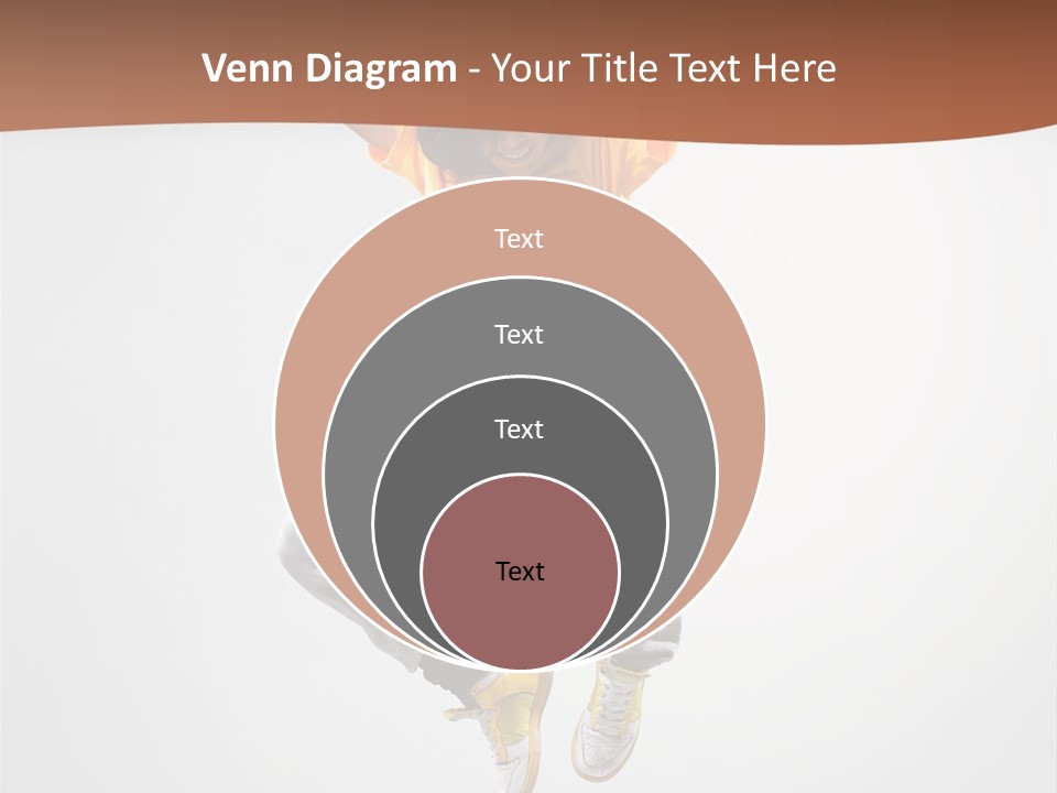 Smile Gymnastic Breakdancer PowerPoint Template