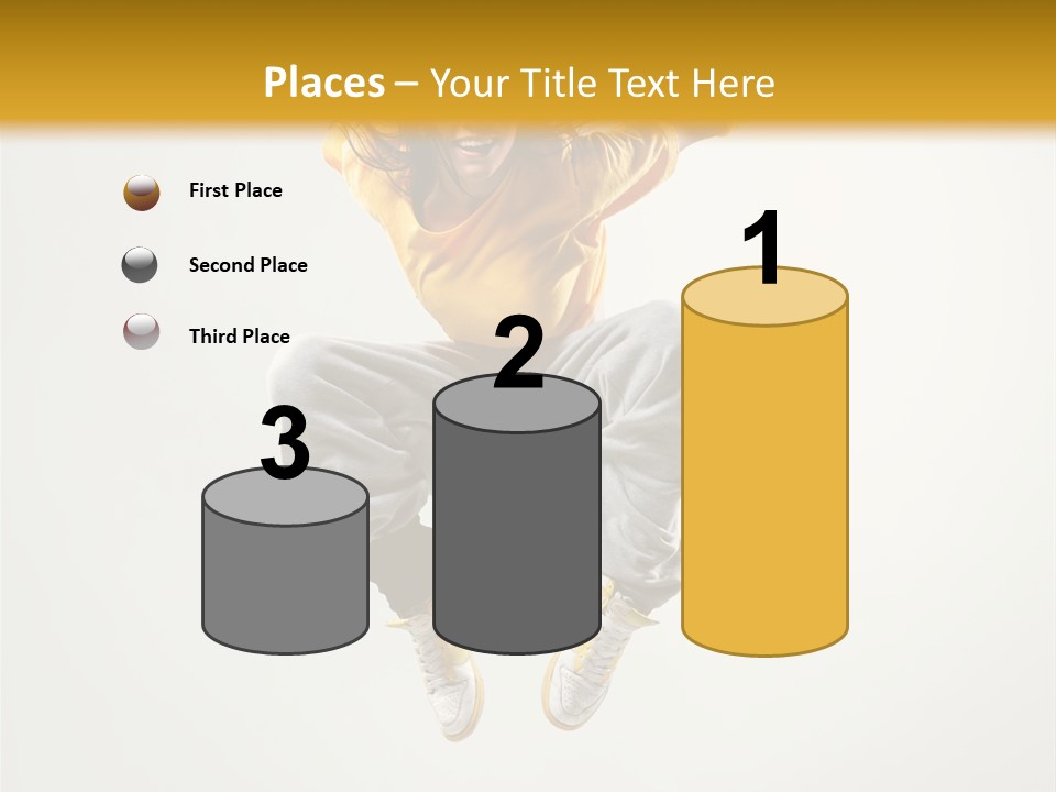 Moving Exerci E Aerobic PowerPoint Template