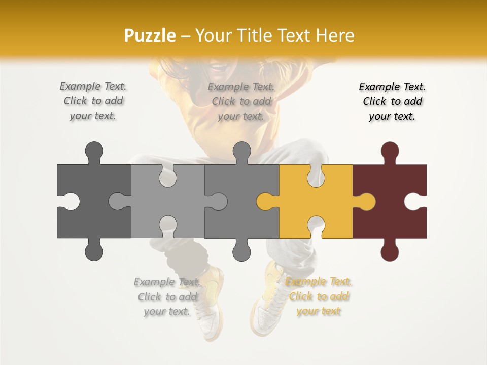 Moving Exerci E Aerobic PowerPoint Template
