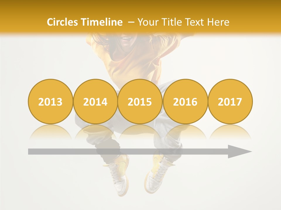 Moving Exerci E Aerobic PowerPoint Template