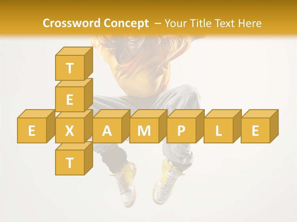 Moving Exerci E Aerobic PowerPoint Template