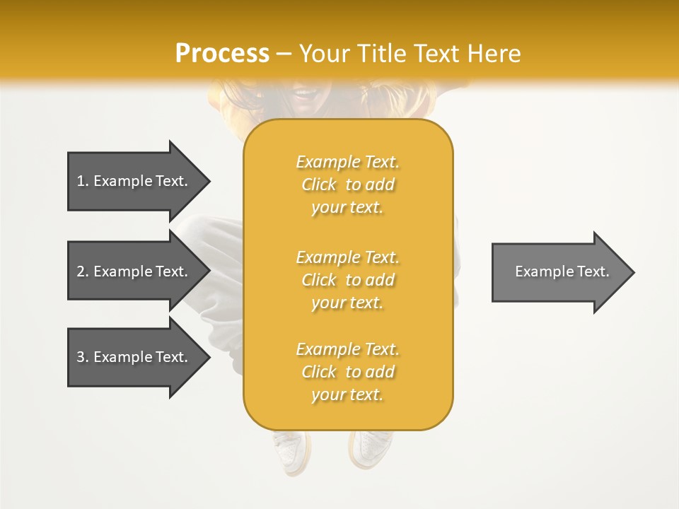 Moving Exerci E Aerobic PowerPoint Template