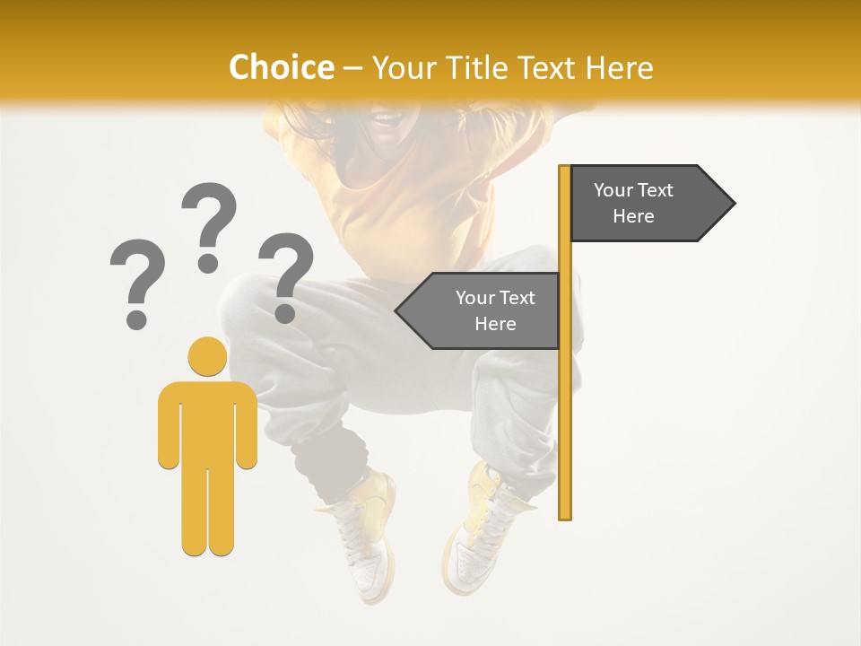 Moving Exerci E Aerobic PowerPoint Template