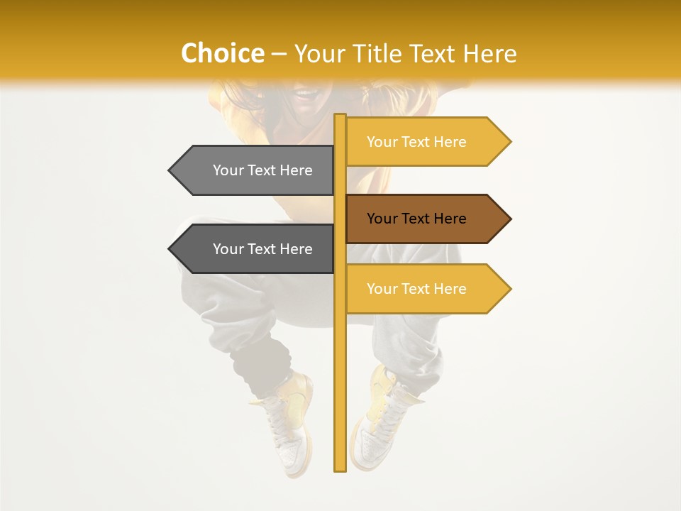Moving Exerci E Aerobic PowerPoint Template