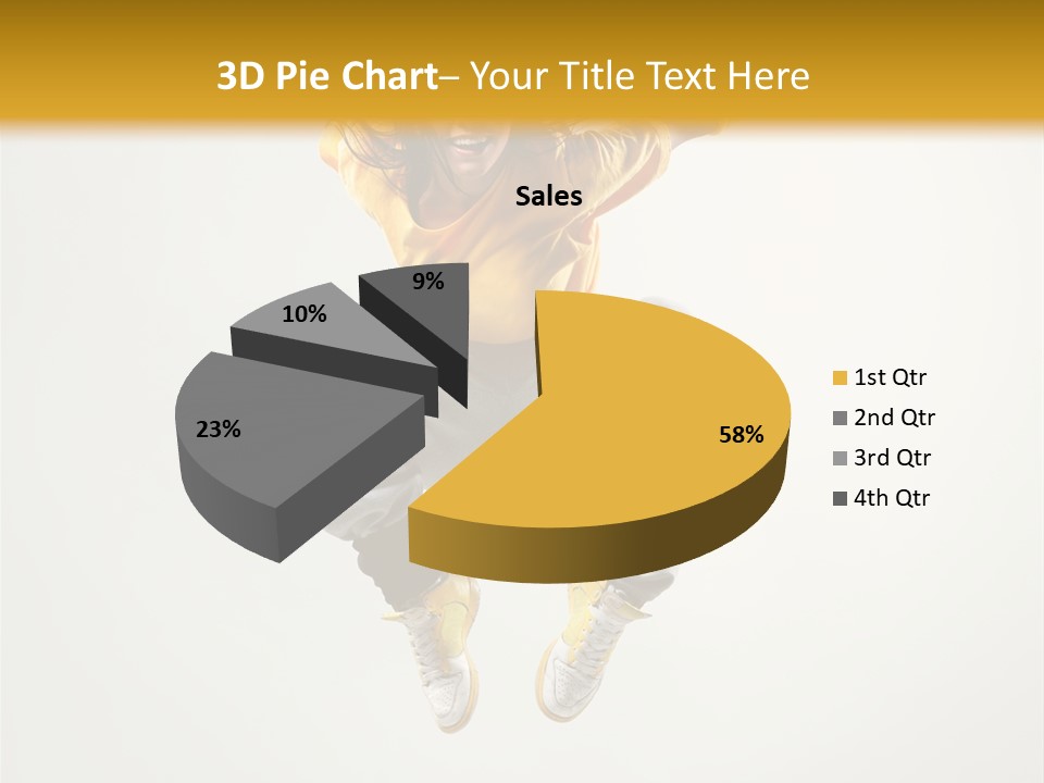 Moving Exerci E Aerobic PowerPoint Template