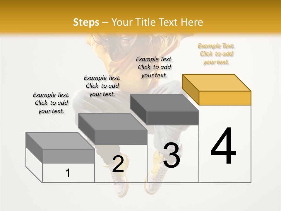 Moving Exerci E Aerobic PowerPoint Template