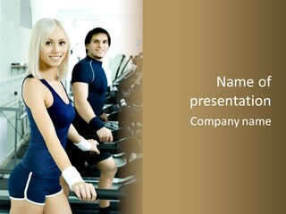 Running Track Execute Track PowerPoint Template