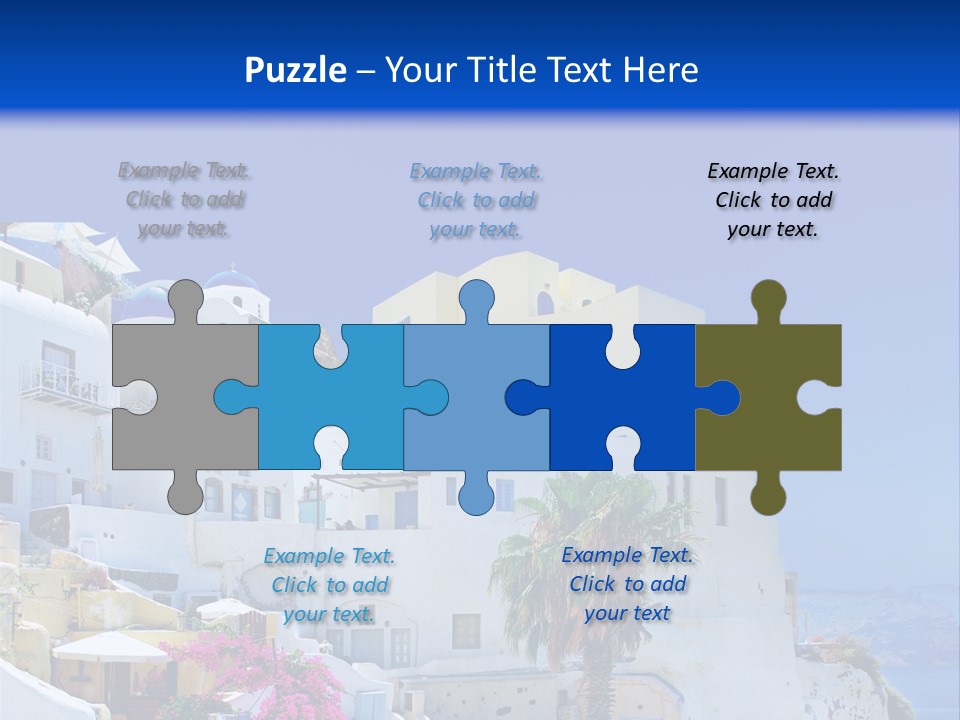 Window Style Cyclades PowerPoint Template
