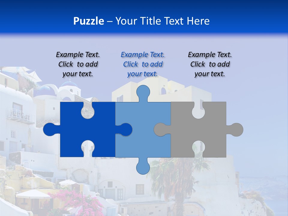 Window Style Cyclades PowerPoint Template