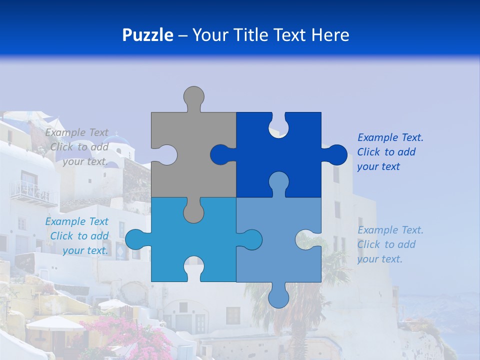 Window Style Cyclades PowerPoint Template