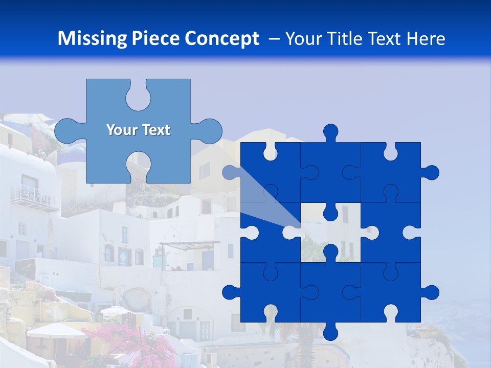 Window Style Cyclades PowerPoint Template