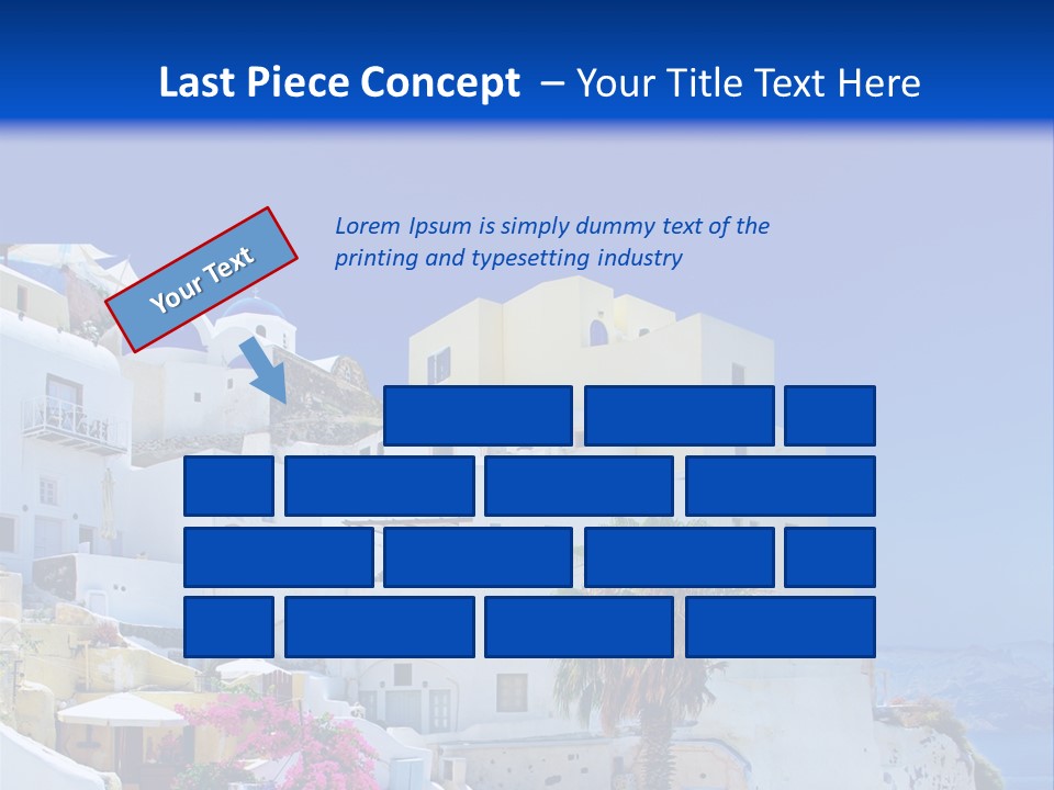 Window Style Cyclades PowerPoint Template