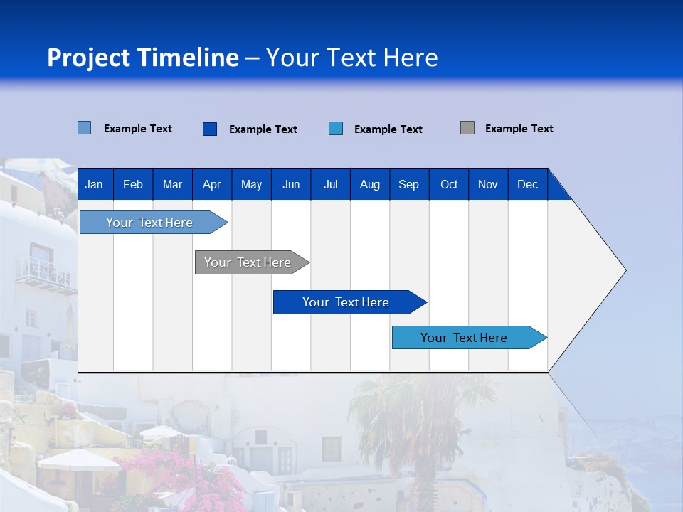 Window Style Cyclades PowerPoint Template