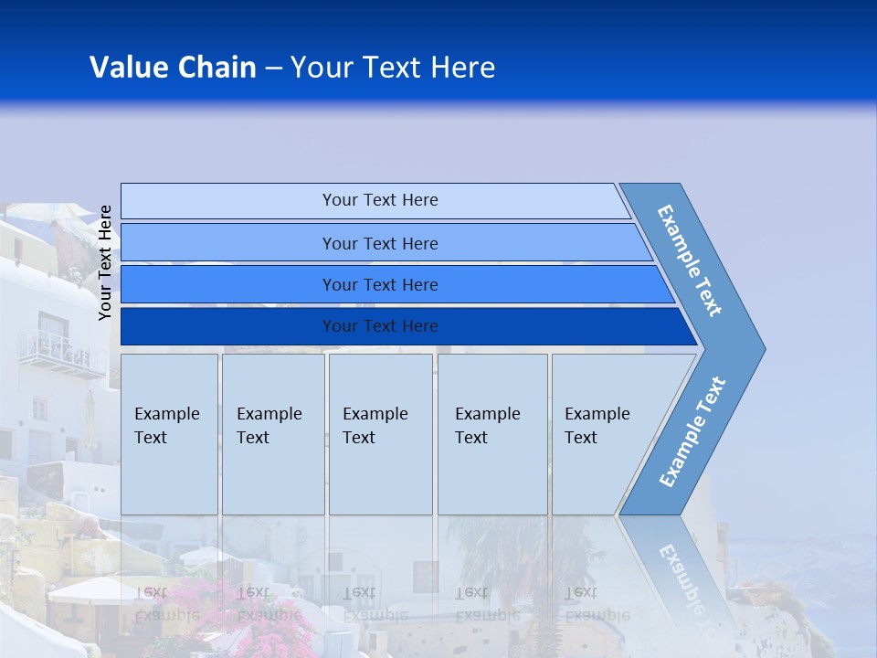 Window Style Cyclades PowerPoint Template