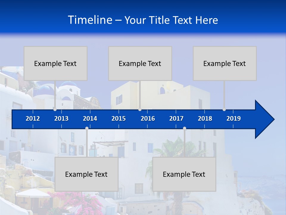 Window Style Cyclades PowerPoint Template