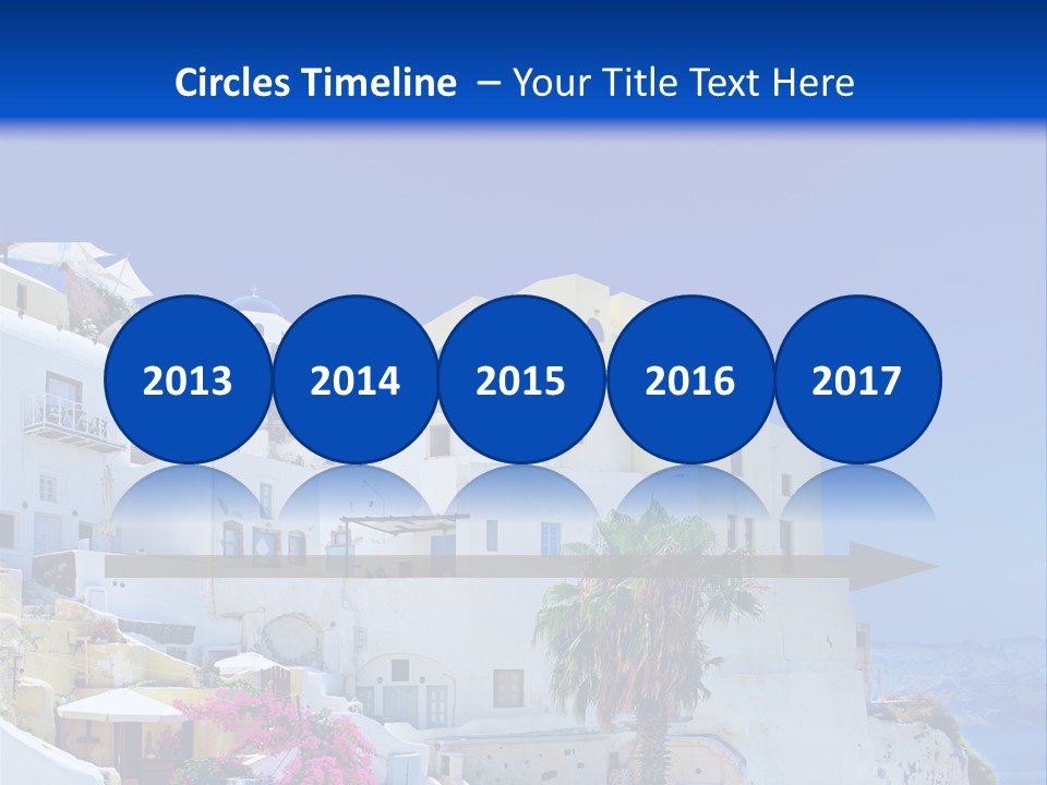 Window Style Cyclades PowerPoint Template