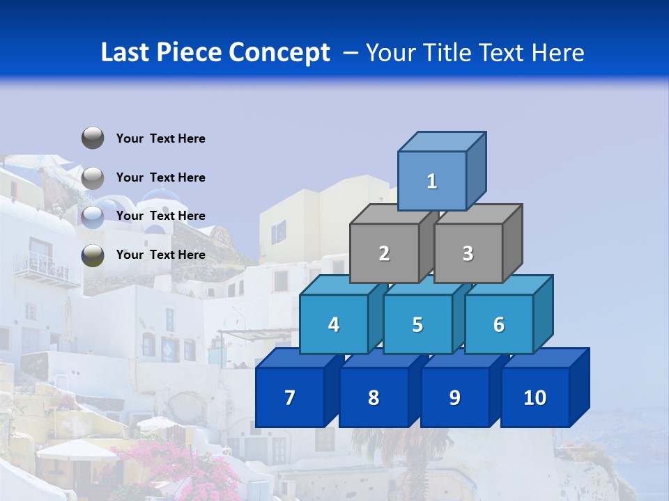 Window Style Cyclades PowerPoint Template
